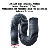 FYSETC 3D Printer Exhaust Fan Hose Encrypted Foil Ventilation Pipe Scalable Smoke Tube with 6038 FAN Exhaust System Kit For Voron 2.4 R2 TRIDENT